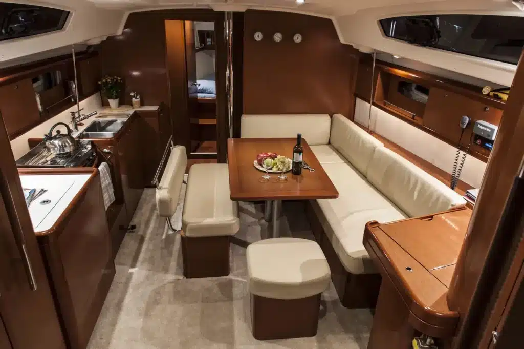 monohull interior
