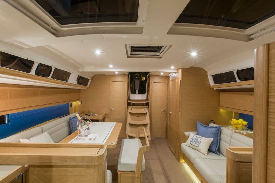 monohull interior