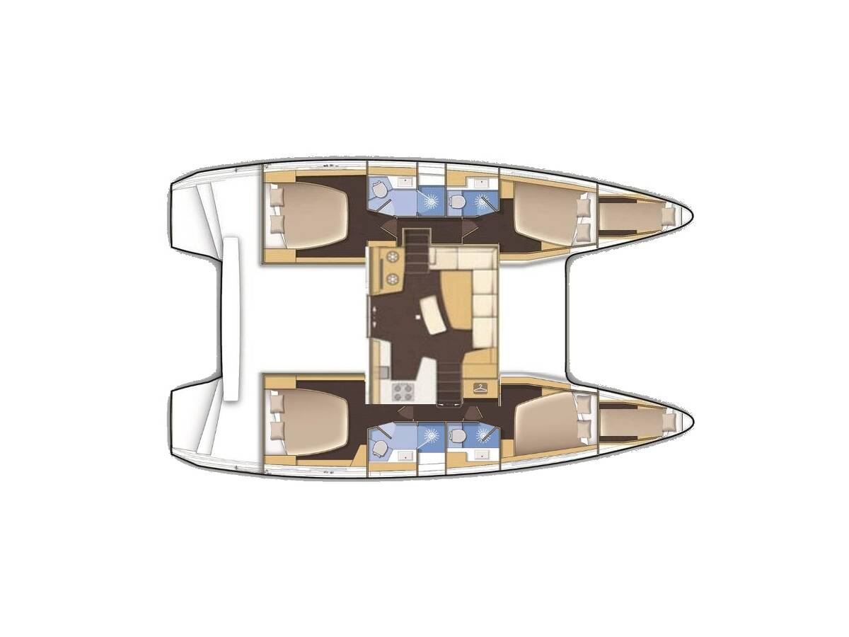 Catamaran schematic