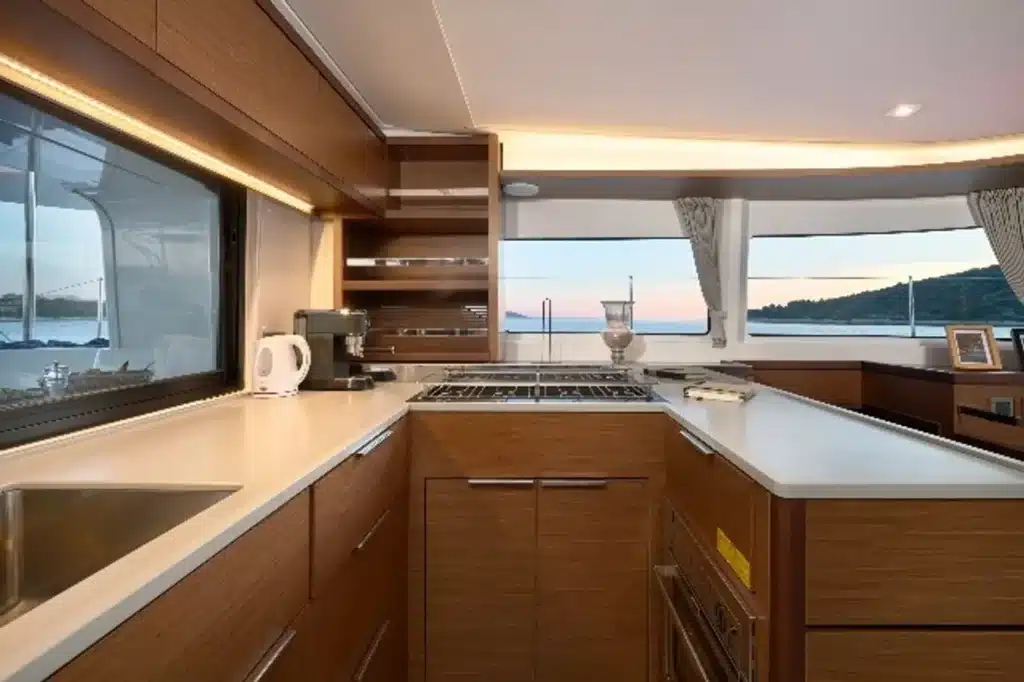 catamaran galley