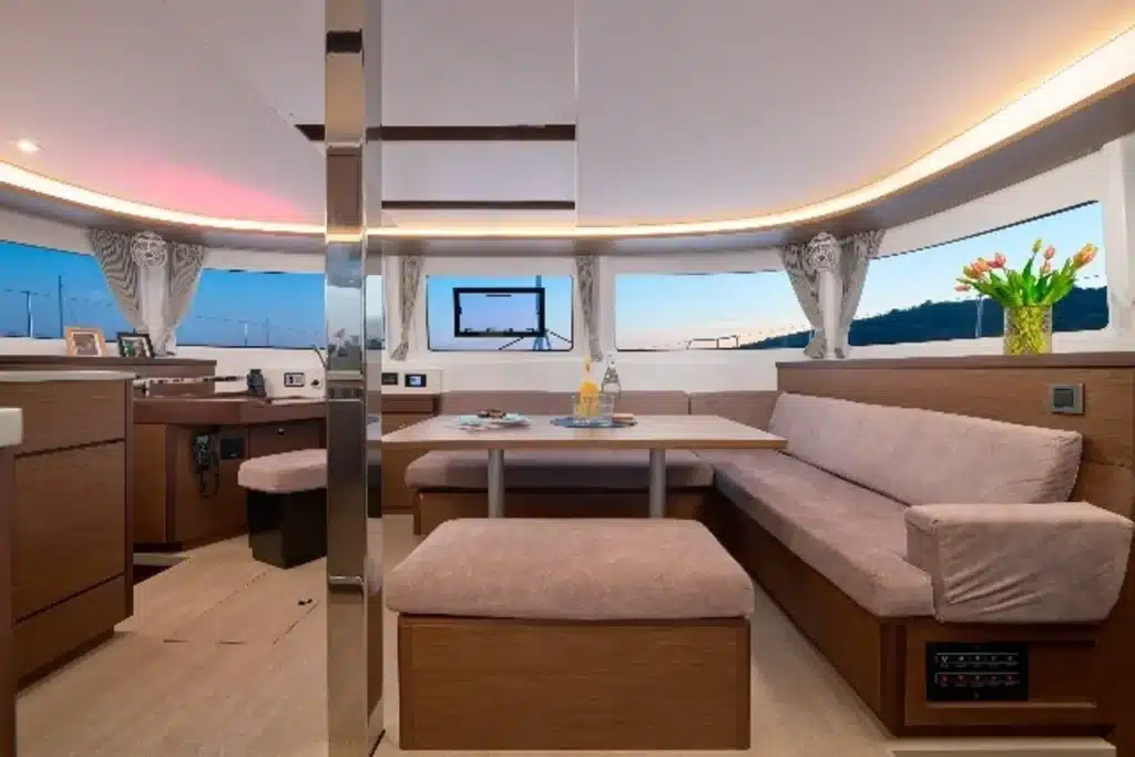 catamaran interior